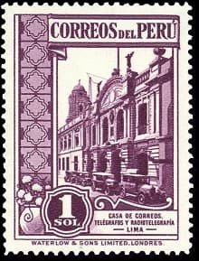 Peruvian stamp